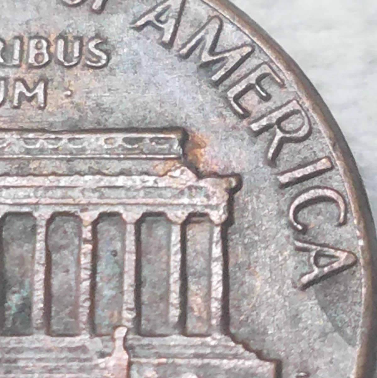 1983-P-Lincoln-Struck-Through-On-Memorial-Of-Reverse?